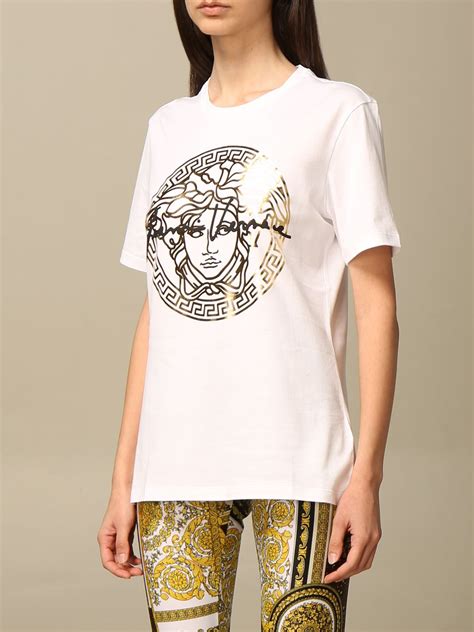 versace t shirt damen|Versace t shirt men price.